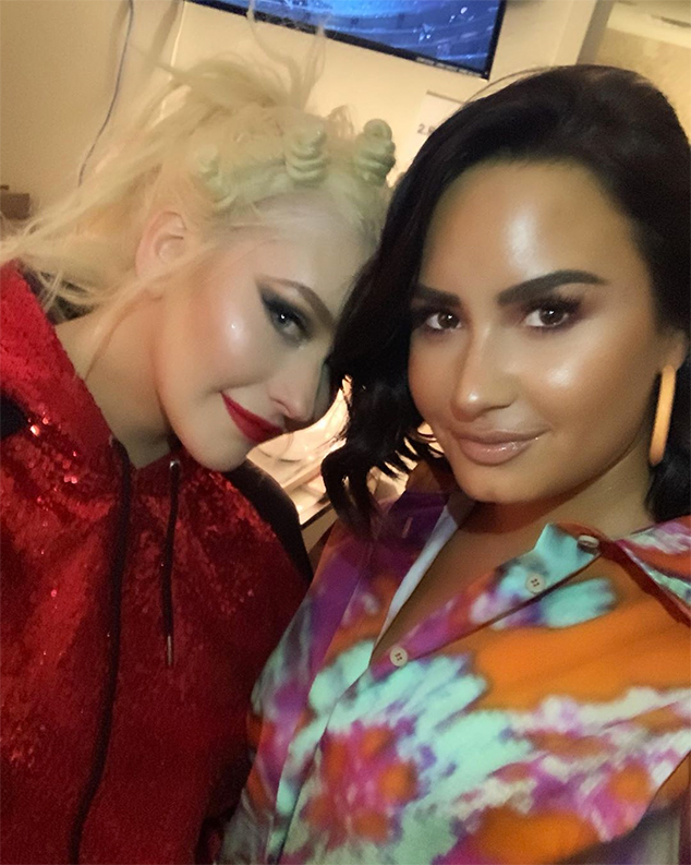 Demi Lovato, Christina Aguilera Demi Lovato, Christina Aguilera
